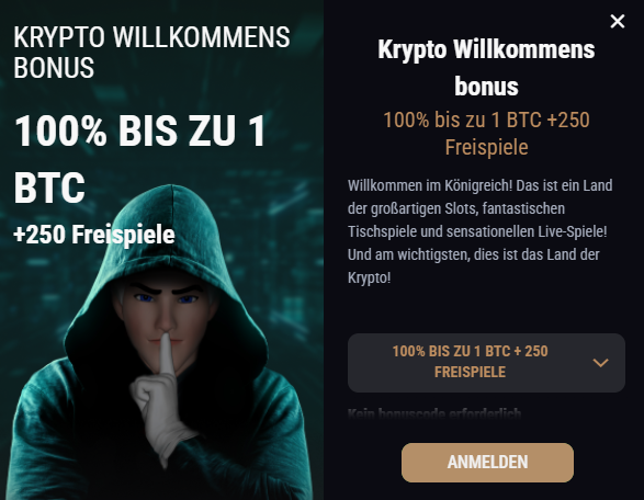 king billy bonus code